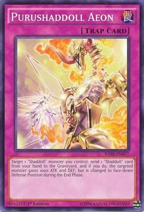 Purushaddoll Aeon (RATE-EN077) - Raging Tempest 1st Edition