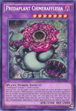 Predaplant Chimerafflesia (FUEN-EN009) - Fusion Enforcers 1st Edition