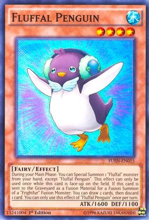 Fluffal Penguin (FUEN-EN015) - Fusion Enforcers 1st Edition