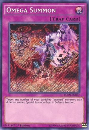 Omega Summon (FUEN-EN037) - Fusion Enforcers 1st Edition