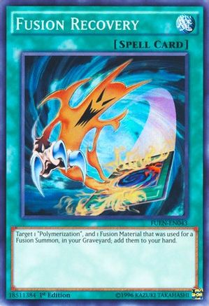 Fusion Recovery (FUEN-EN043) - Fusion Enforcers 1st Edition