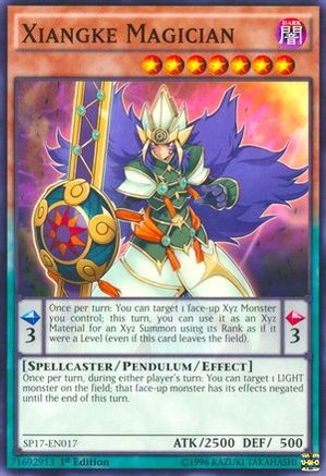 Xiangke Magician (Starfoil) (SP17-EN017) - Star Pack - Battle Royal 1st Edition