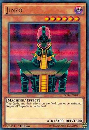 Jinzo (DUSA-EN045) - Duelist Saga 1st Edition