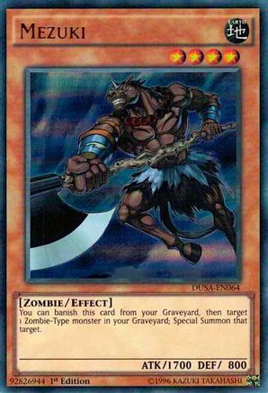 Mezuki (DUSA-EN064) - Duelist Saga 1st Edition