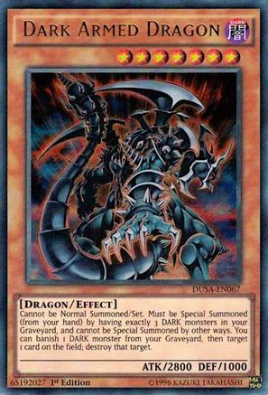 Dark Armed Dragon (DUSA-EN067) - Duelist Saga 1st Edition