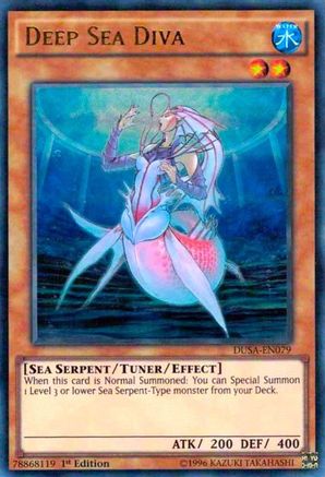 Deep Sea Diva (DUSA-EN079) - Duelist Saga 1st Edition