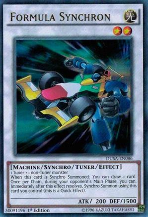 Formula Synchron (DUSA-EN086) - Duelist Saga 1st Edition