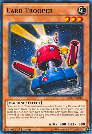 Card Trooper (SR03-EN015) - Structure Deck: Machine Reactor Unlimited