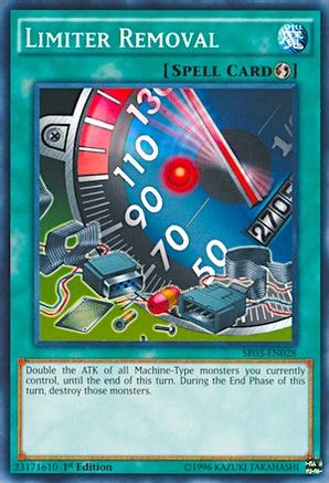 Limiter Removal (SR03-EN028) - Structure Deck: Machine Reactor Unlimited