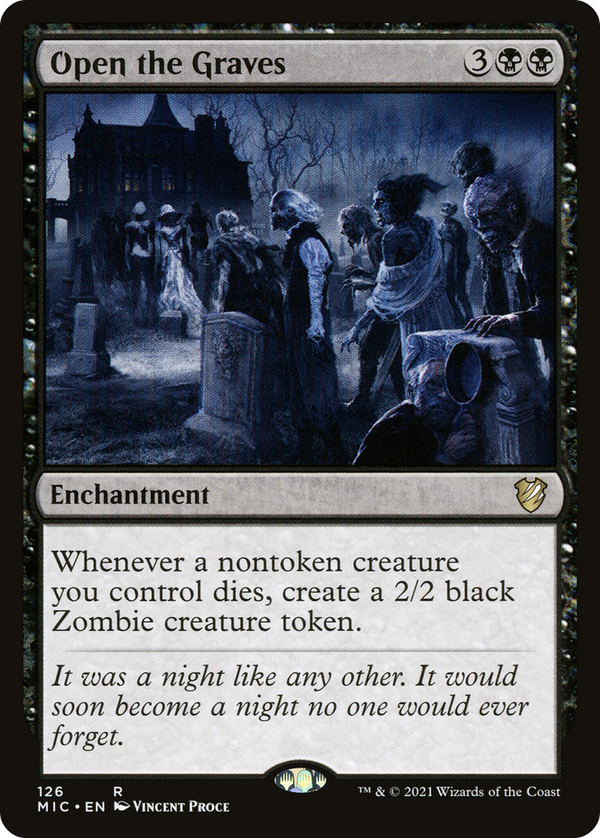 Open the Graves [Innistrad: Midnight Hunt Commander]