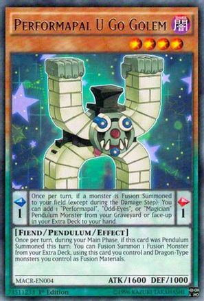 Performapal U Go Golem (MACR-EN004) - Maximum Crisis Unlimited