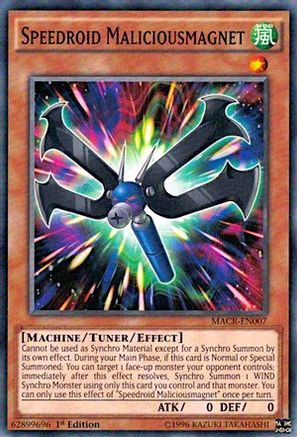 Speedroid Maliciousmagnet (MACR-EN007) - Maximum Crisis 1st Edition