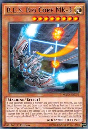 B.E.S. Big Core MK-3 (MACR-EN032) - Maximum Crisis 1st Edition