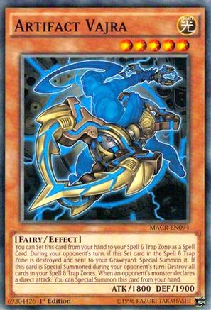 Artifact Vajra (MACR-EN094) - Maximum Crisis 1st Edition