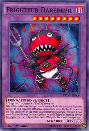 Frightfur Daredevil (DPDG-EN006) - Duelist Pack: Dimensional Guardians 1st Edition