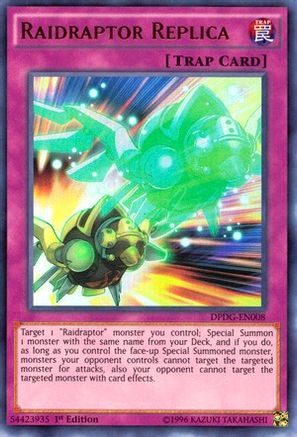 Raidraptor Replica (DPDG-EN008) - Duelist Pack: Dimensional Guardians 1st Edition