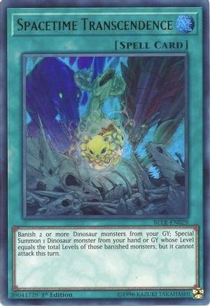 Spacetime Transcendence (BLLR-EN029) - Battles of Legend: Light's Revenge 1st Edition