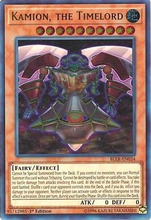 Kamion, the Timelord (BLLR-EN034) - Battles of Legend: Light's Revenge 1st Edition