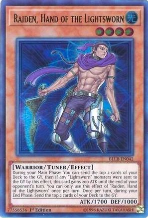 Raiden, Hand of the Lightsworn (BLLR-EN042) - Battles of Legend: Light's Revenge 1st Edition