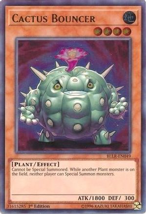 Cactus Bouncer (BLLR-EN049) - Battles of Legend: Light's Revenge 1st Edition
