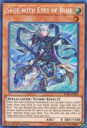 Sage with Eyes of Blue (BLLR-EN055) - Battles of Legend: Light's Revenge 1st Edition