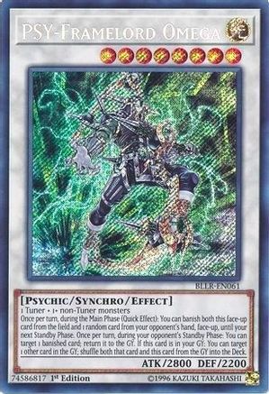 PSY-Framelord Omega (BLLR-EN061) - Battles of Legend: Light's Revenge 1st Edition