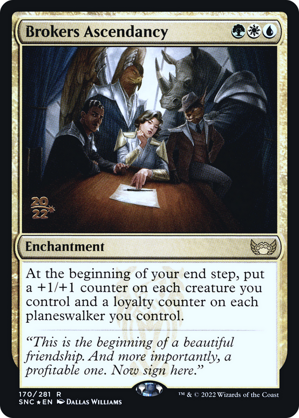 Brokers Ascendancy [Streets of New Capenna Prerelease Promos]
