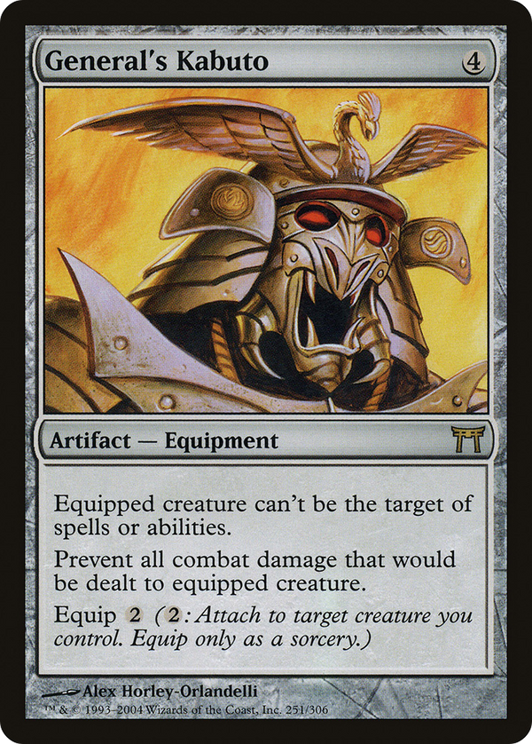 General's Kabuto [Champions of Kamigawa]