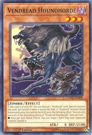 Vendread Houndhorde (COTD-EN000) - Code of the Duelist 1st Edition