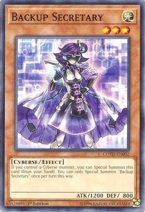 Backup Secretary (COTD-EN002) - Code of the Duelist Unlimited