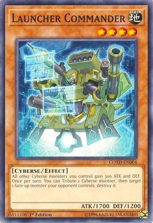 Launcher Commander (COTD-EN004) - Code of the Duelist 1st Edition