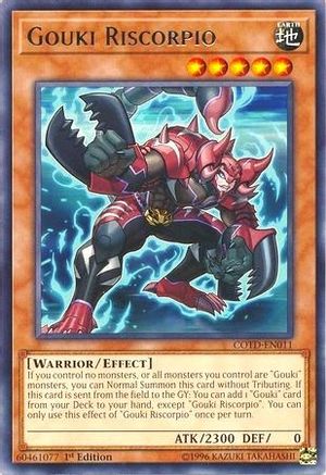 Gouki Riscorpio (COTD-EN011) - Code of the Duelist 1st Edition
