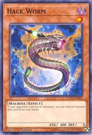 Hack Worm (COTD-EN012) - Code of the Duelist 1st Edition