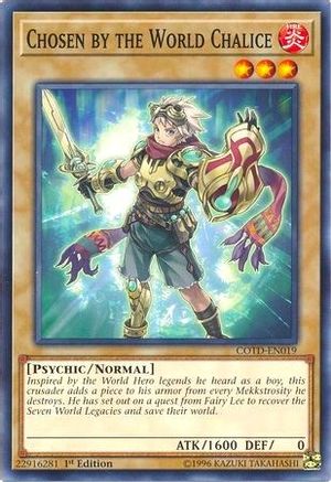 Chosen by the World Chalice (COTD-EN019) - Code of the Duelist 1st Edition