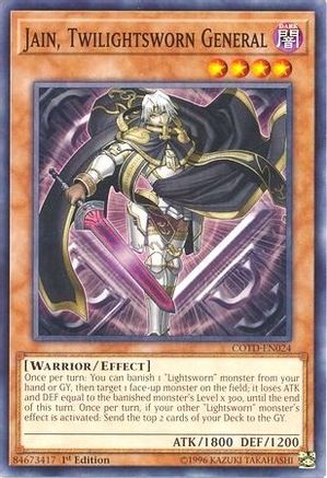 Jain, Twilightsworn General (COTD-EN024) - Code of the Duelist Unlimited