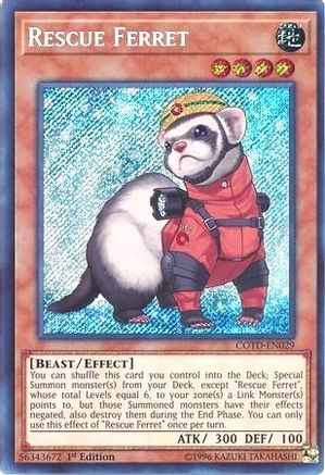 Rescue Ferret (COTD-EN029) - Code of the Duelist Unlimited