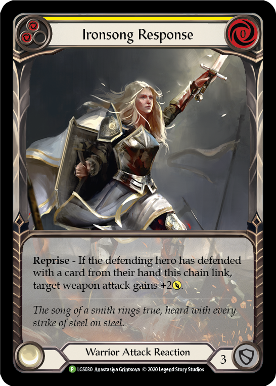 Ironsong Response (Yellow) [LGS030] (Promo)