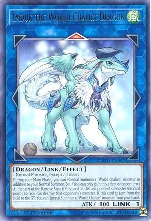 Imduk the World Chalice Dragon (COTD-EN047) - Code of the Duelist Unlimited