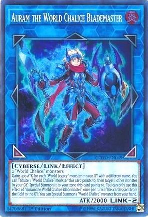 Auram the World Chalice Blademaster (COTD-EN049) - Code of the Duelist Unlimited