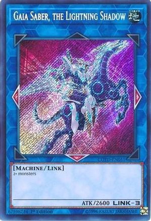 Gaia Saber, the Lightning Shadow (COTD-EN051) - Code of the Duelist 1st Edition