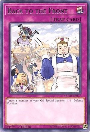 Back to the Front (COTD-EN077) - Code of the Duelist 1st Edition