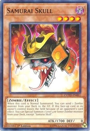 Samurai Skull (COTD-EN081) - Code of the Duelist Unlimited