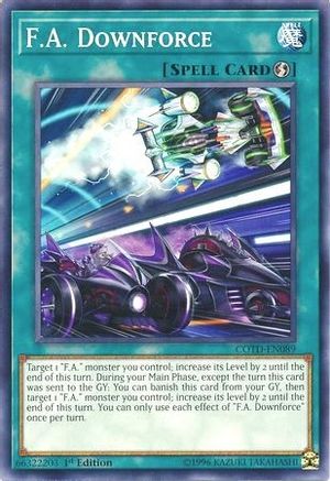 F.A. Downforce (COTD-EN089) - Code of the Duelist Unlimited