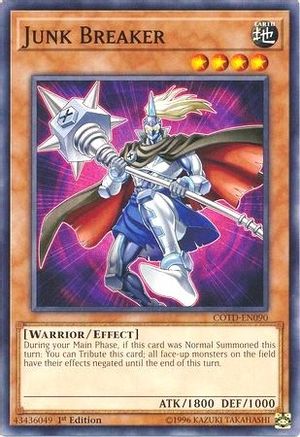 Junk Breaker (COTD-EN090) - Code of the Duelist 1st Edition