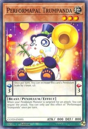 Performapal Trumpanda (COTD-EN095) - Code of the Duelist Unlimited