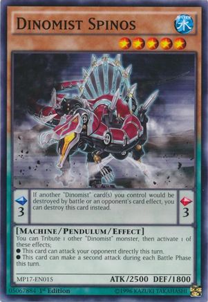 Dinomist Spinos (MP17-EN015) - 2017 Mega-Tins Mega Pack 1st Edition