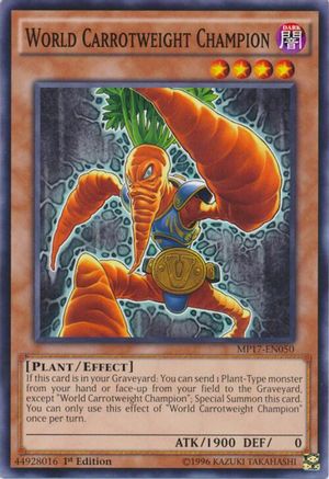 World Carrotweight Champion (MP17-EN050) - 2017 Mega-Tins Mega Pack 1st Edition