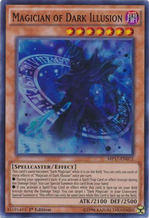 Magician of Dark Illusion (MP17-EN072) - 2017 Mega-Tins Mega Pack 1st Edition