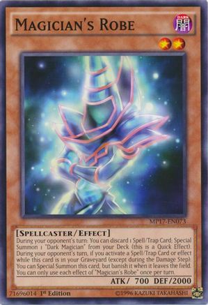 Magician's Robe (MP17-EN073) - 2017 Mega-Tins Mega Pack 1st Edition