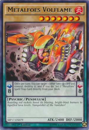 Metalfoes Volflame (MP17-EN079) - 2017 Mega-Tins Mega Pack 1st Edition